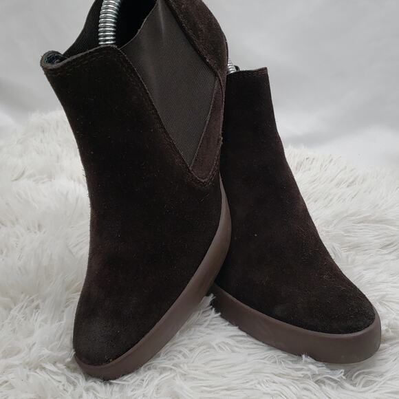 PEDRO GARCIA ANKLE BOOTIES BROWN SUEDE SIZE 39 - Picture 14 of 16